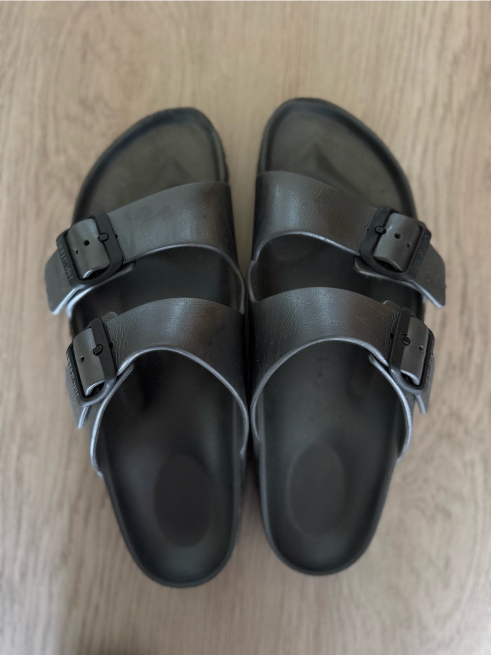 Dark Gray Birkenstocks size 40